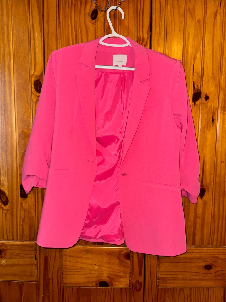 Cinq A Sept Khloe Pink Blazer
